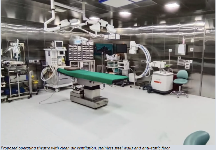 Tonga operating theatre